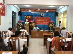 Đại hội Chi bộ Công đoàn các Khu công nghiệp Bình Thuận lần thứ I, nhiệm kỳ 2020 -2025

